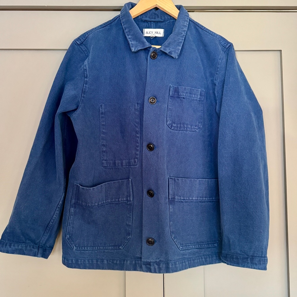 Alex Mill Garment Dyed Denim Work Jacket